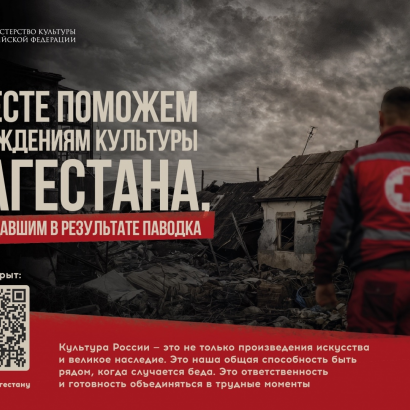 Вместе поможем учреждениям культуры Дагестана