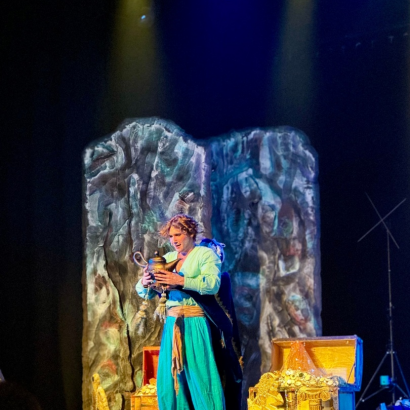 Театр кукол "Сказка" посетил с гастролями город Минусинск