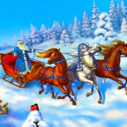 Театр кукол «Сказка» приглашает на новогоднюю интермедию  «Встреча Деда Мороза»